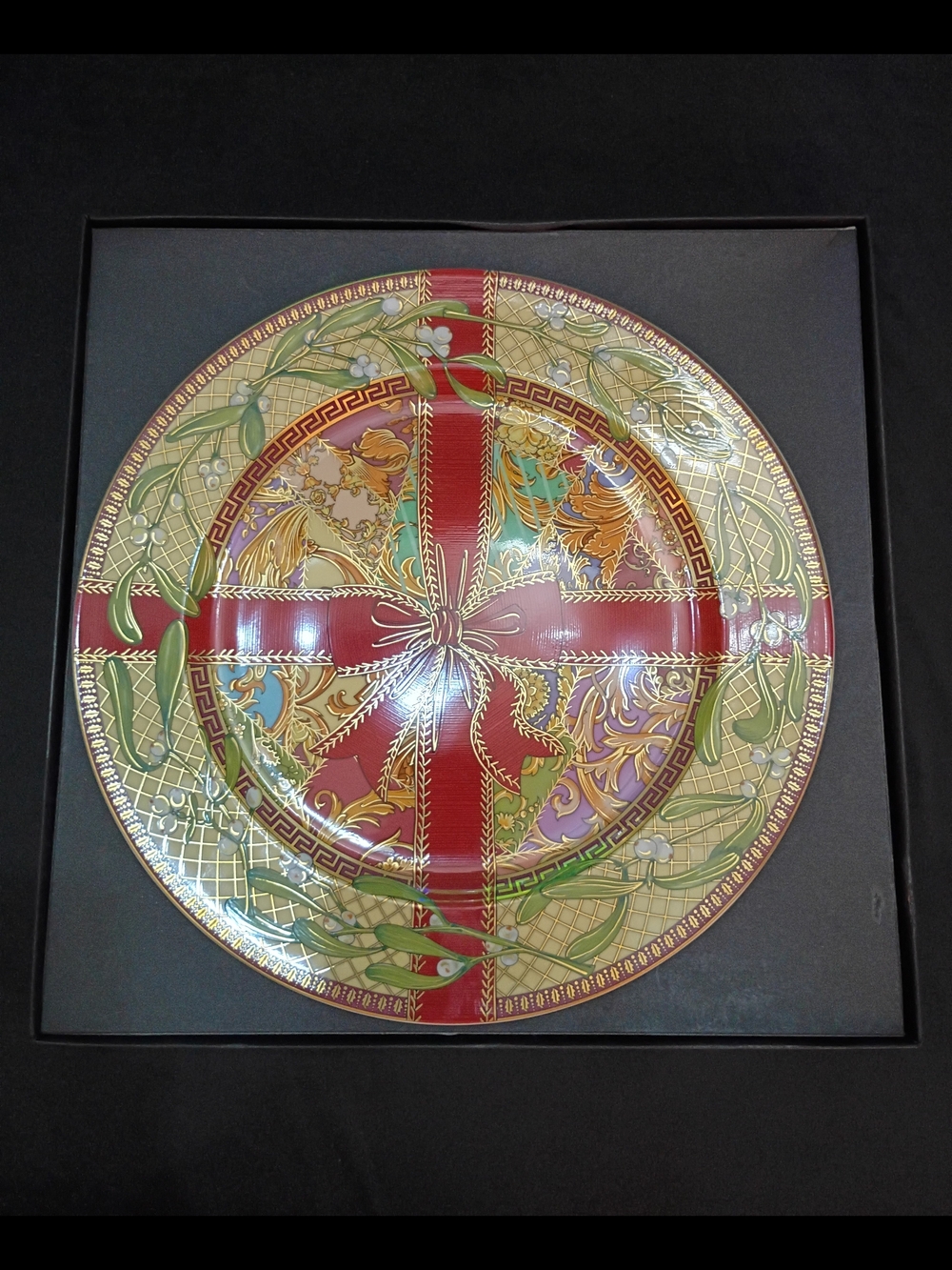 Versace By Rosenthal Christmas Magic 2003 plate